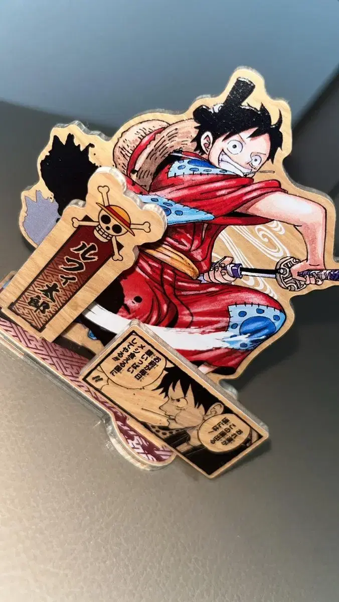 ONEPIECE Luffy Wood Diorama