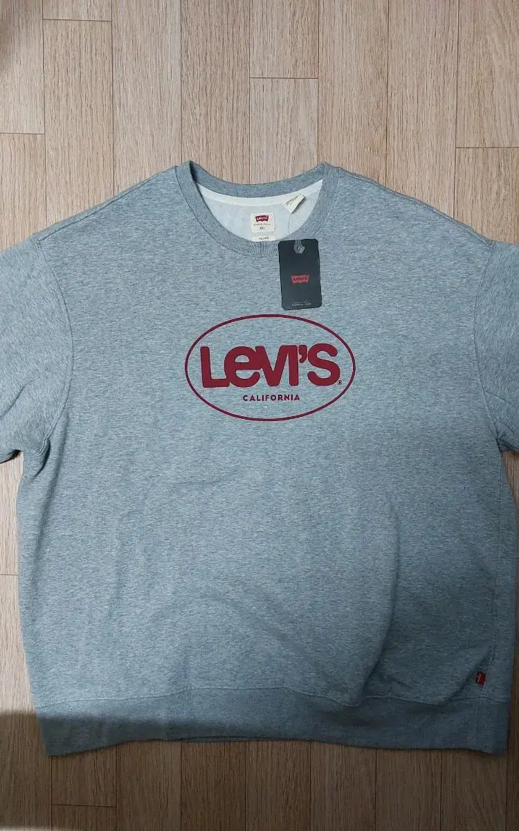 [New]Levi's Overfit Man-to-Man T-Shirt