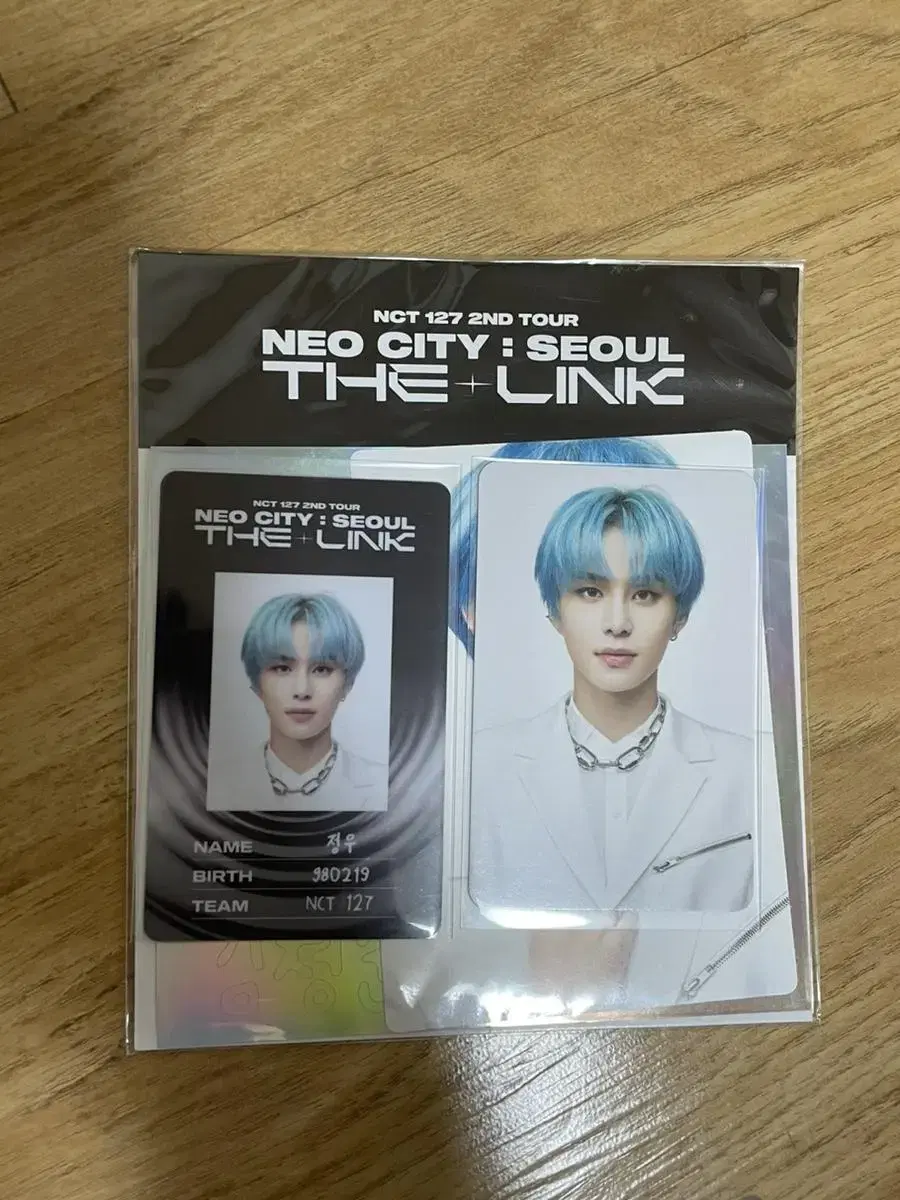 NCT 127 jungwoo The Link ID Card Deco sticker Set