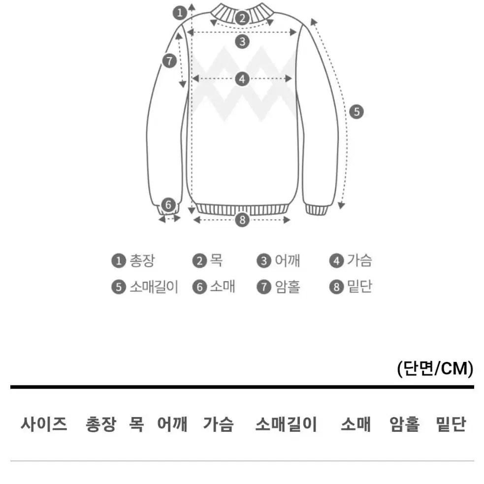 루즈핏 니트 (새상품)