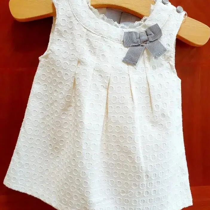 미착용 TAHARI baby 50일 백일 3-6M 드레스 원피스 블루머