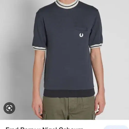 나이젤카본X프레드페리 nigel cabournXfred perry 크루넥