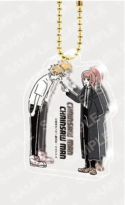 Chainsaw Man Yurusta acrylic keyring Denji Makima