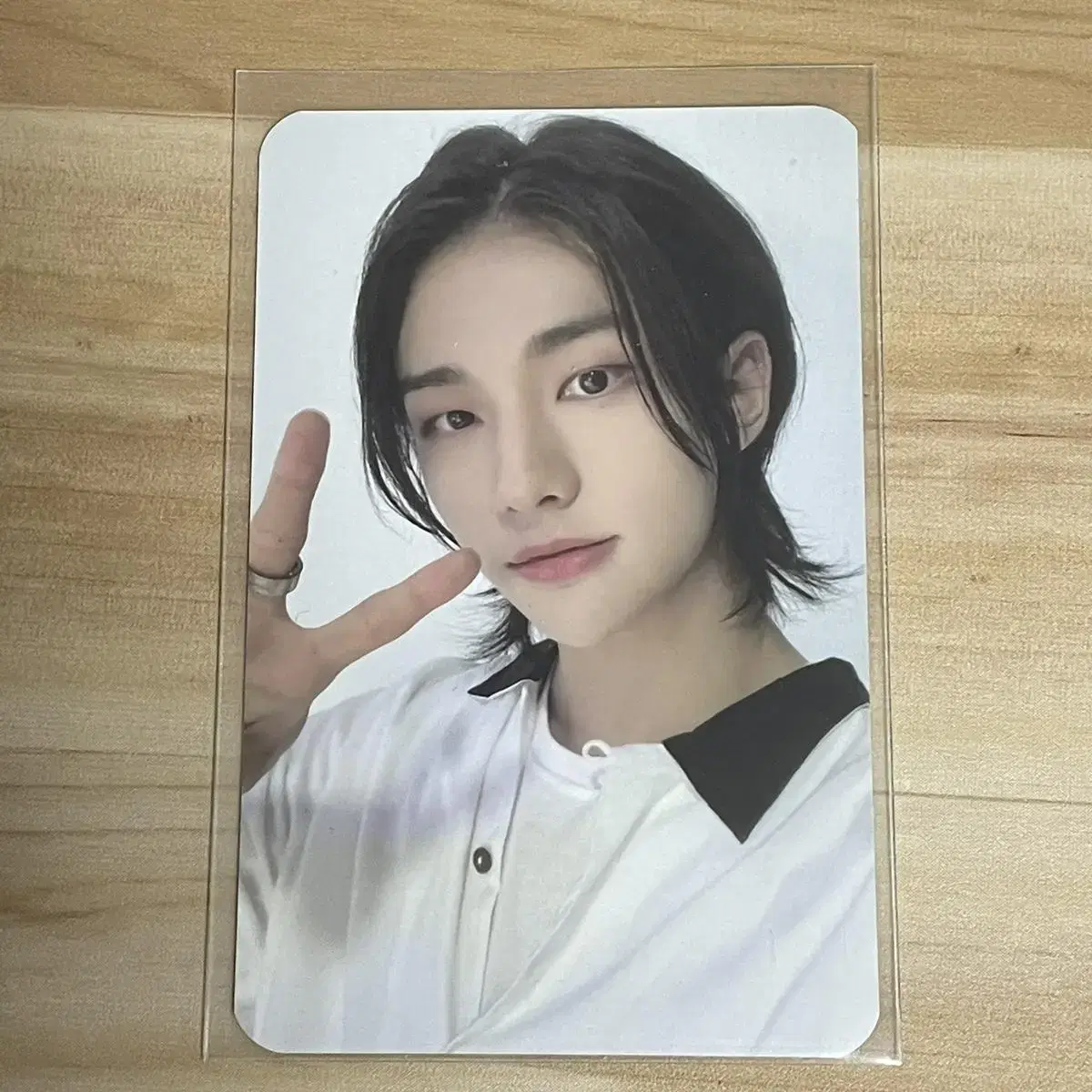 Straykids apple music hyunjin unreleased photocard WTS