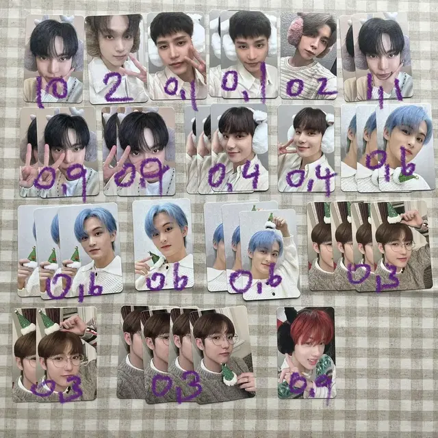 엔시티 127 드림 크리스마스 트레카 렌덤팩 포카 양도 랜덤팩