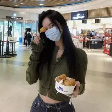 페일제이드 맥가디건 카키