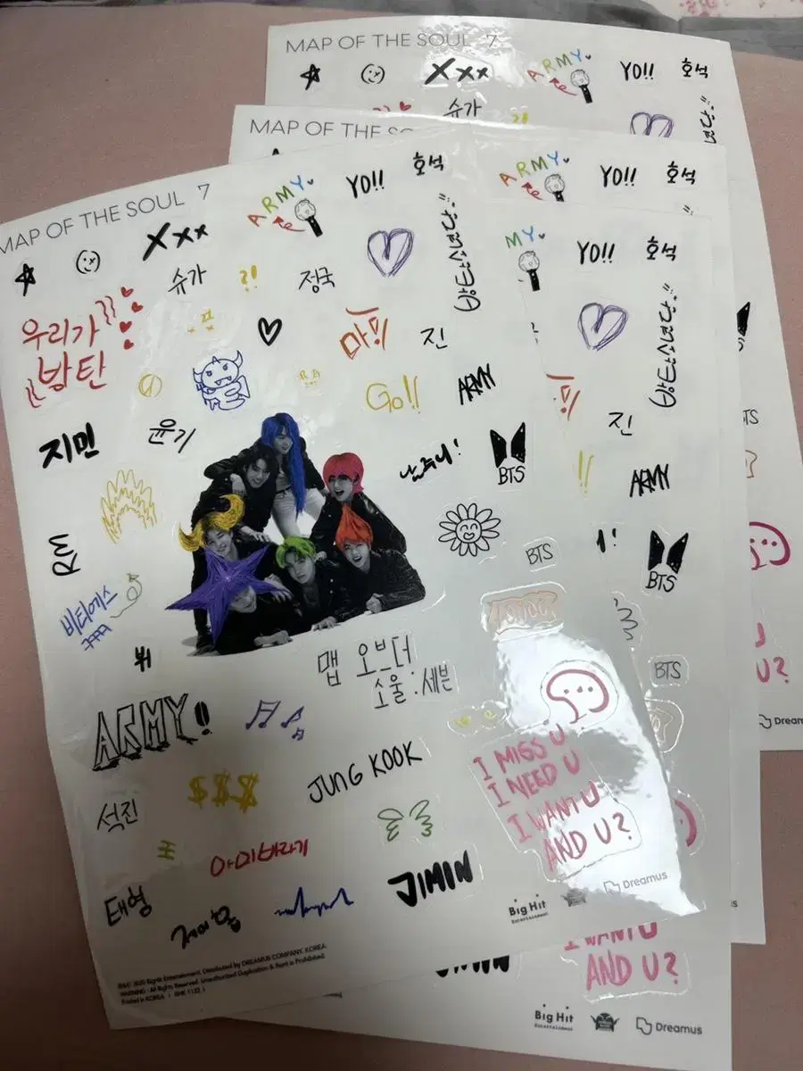 BTS MAPSOL Sticker