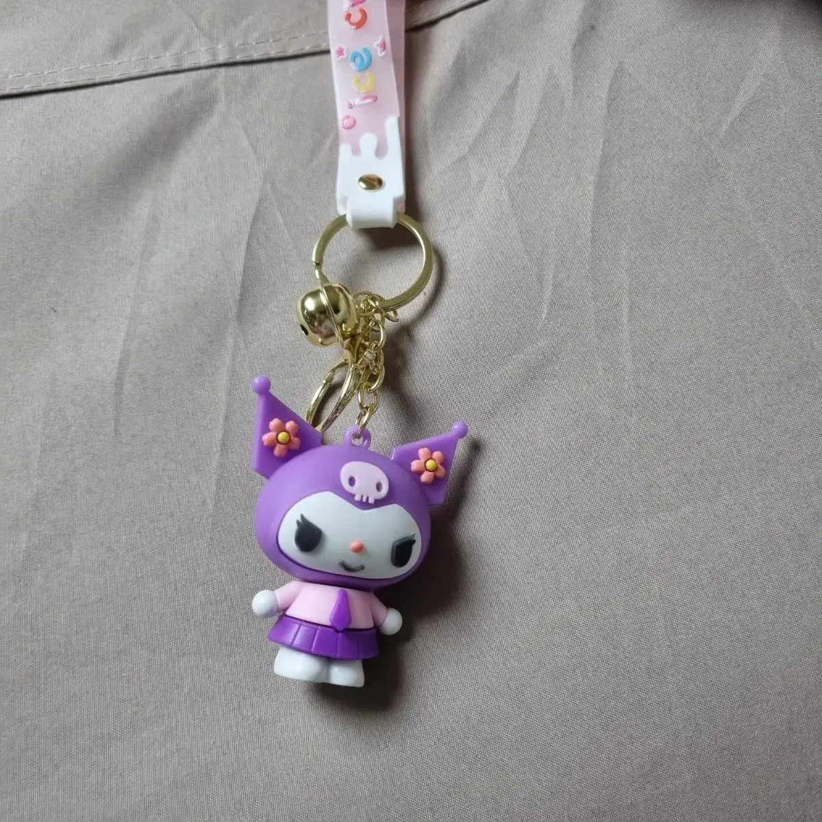 Sanrio Kuromi School Uniform Keyring