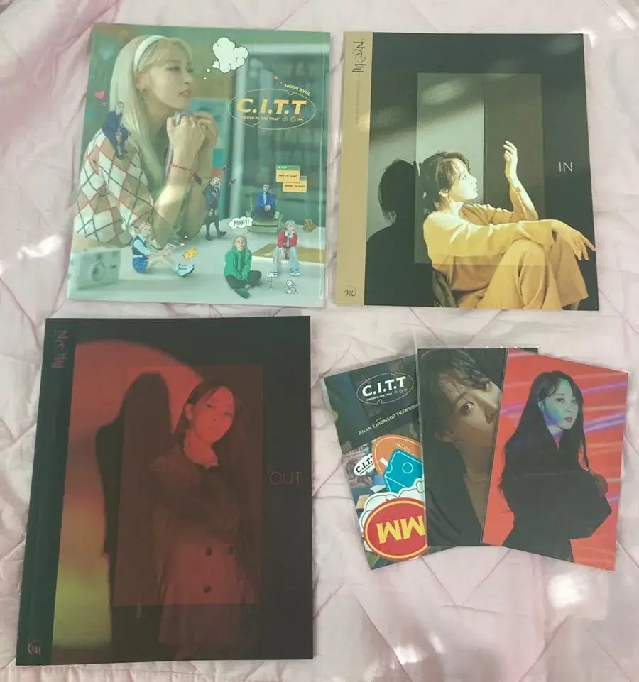 Mamamoo moonbyul photobook in bulk of 3