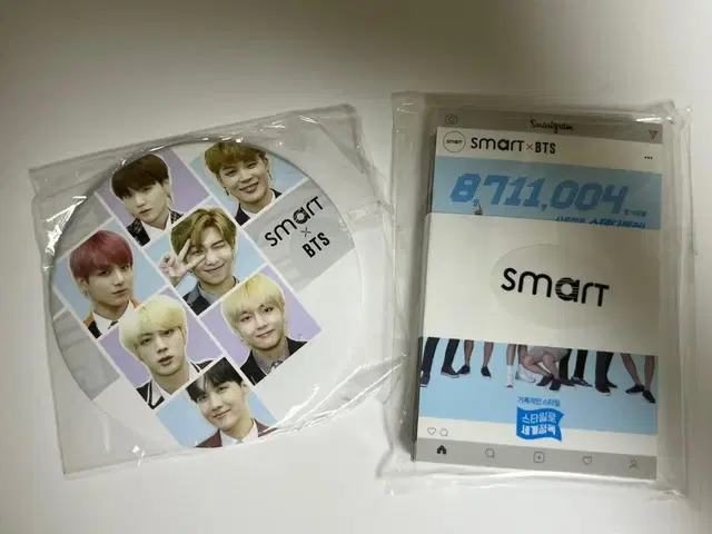 방탄소년단 방탄 bts 스마트 포카 거울 미개봉 일괄 양도