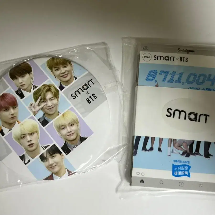 방탄소년단 방탄 bts 스마트 포카 거울 미개봉 일괄 양도