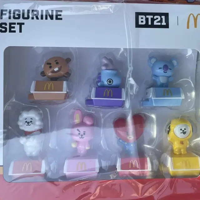 방탄 맥도날드 bt21 collector set Mcdonals