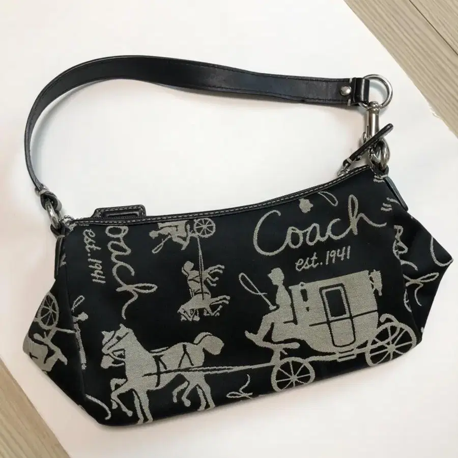 코치 미니 핸드백 숄더백 coach 올드 코치 마차 가방