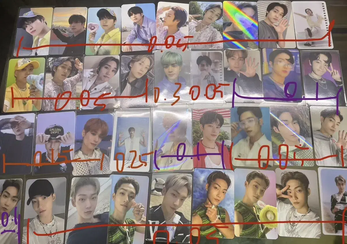 Sell The Boyz photo cards photocard 