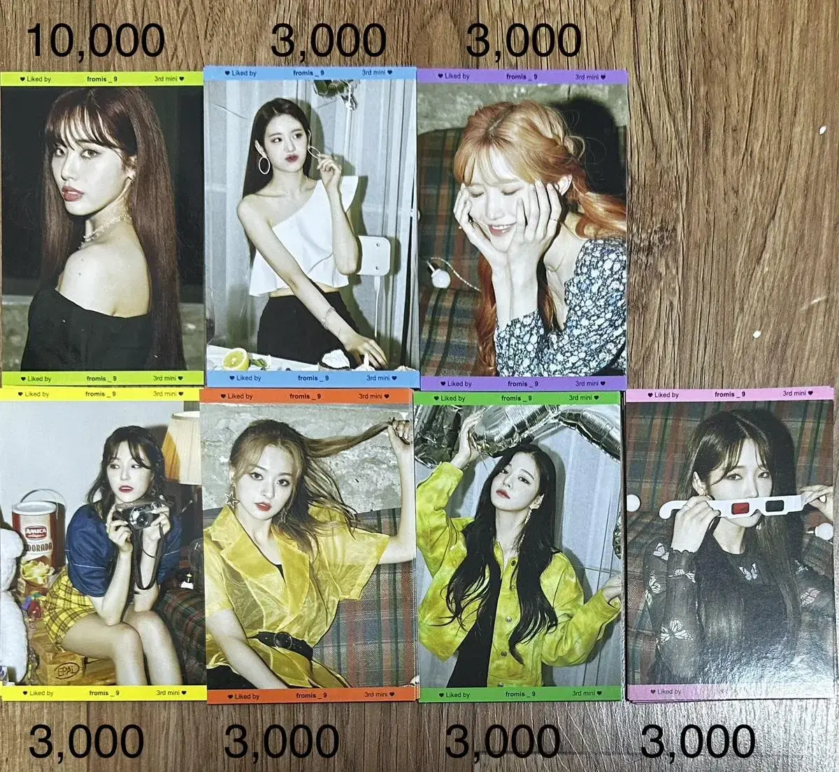 Fromis 9 MLS photocard -1000