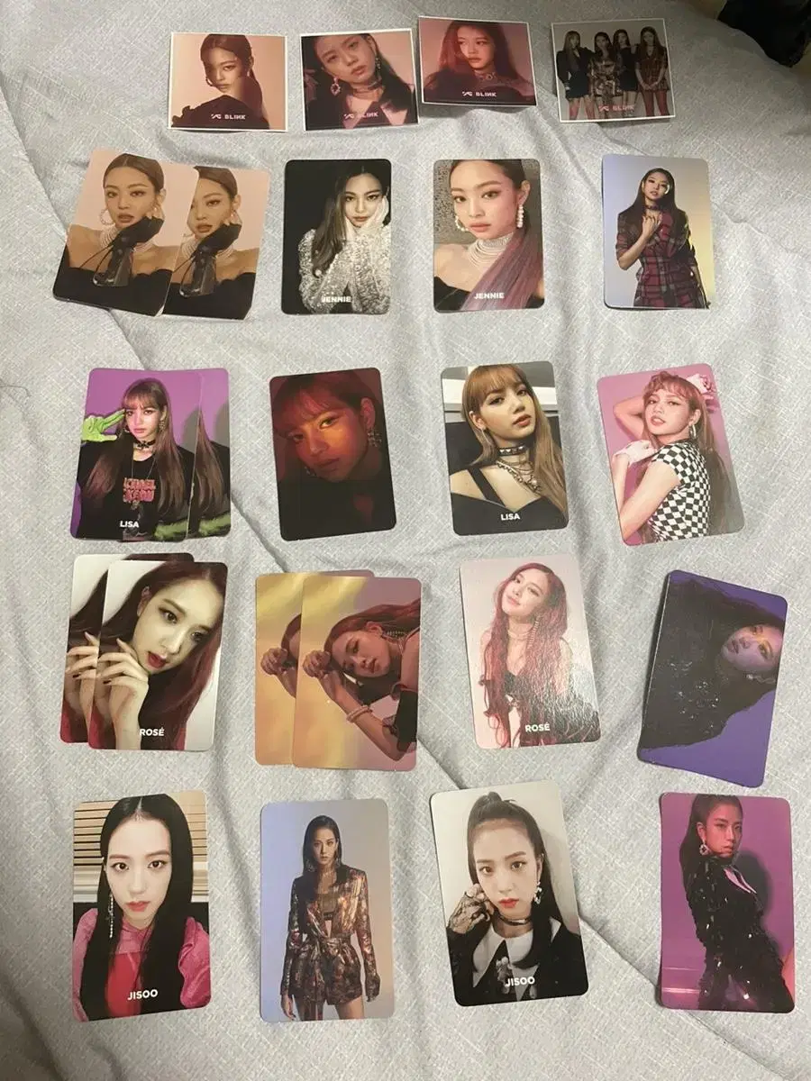 Black pink Toodoo Toodoo photocard/pocard, broadcast official sticker