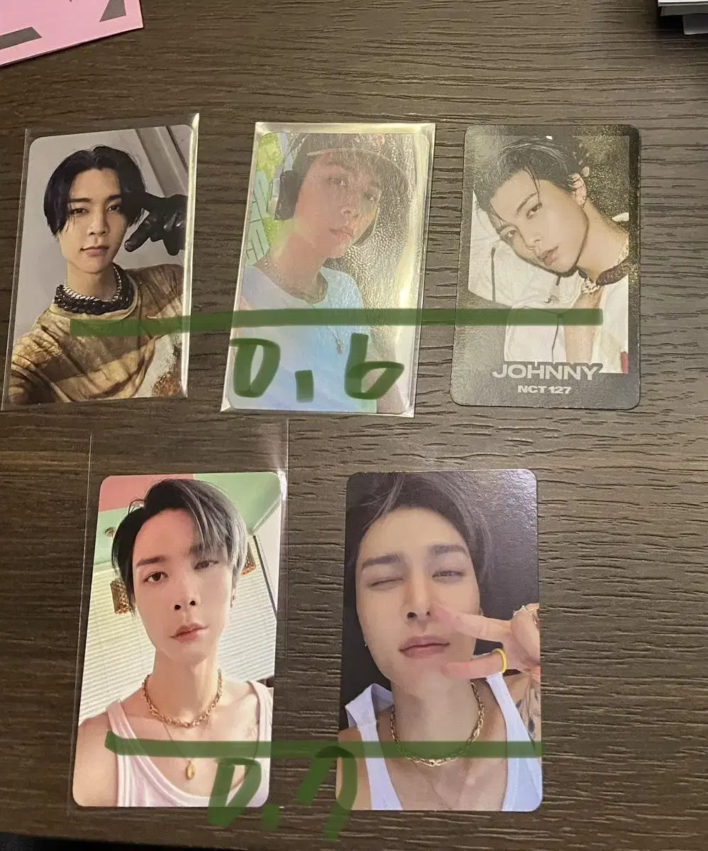 zuu ay-yo ay-yo unreleased photocard a version nct 127 johnny photocard bulk wts