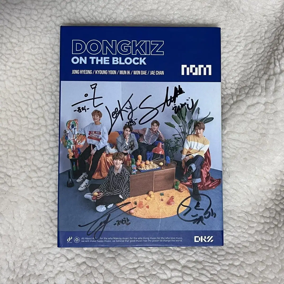 DKZ DKZ Dongkiz Chinpil sign Album