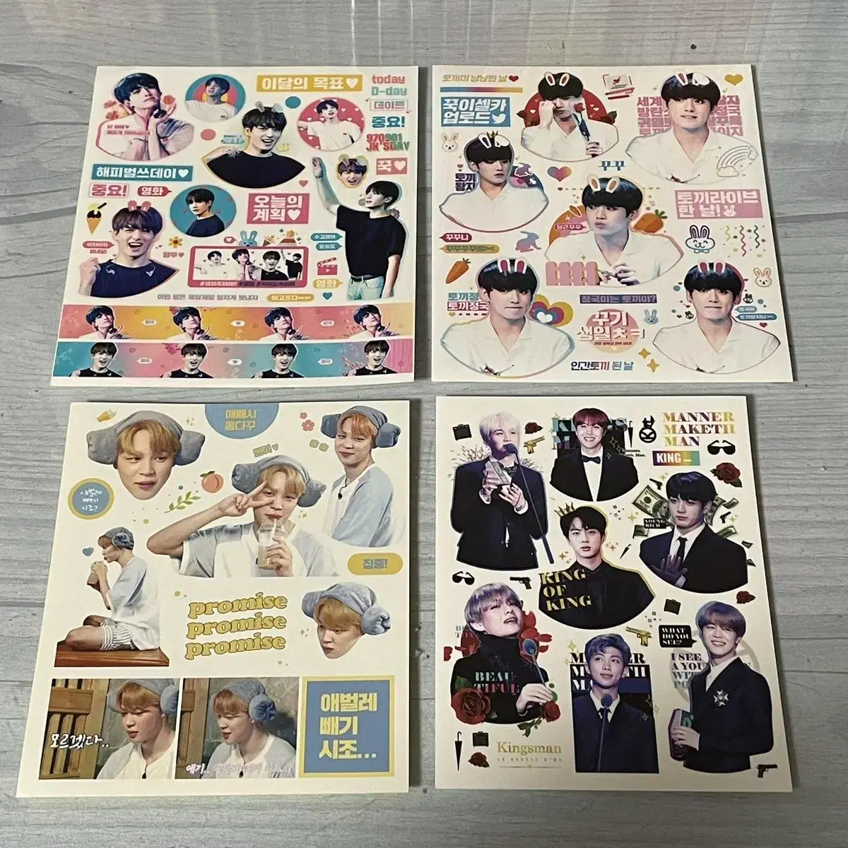 Disposal of bangtan daku stickers sell ㅅㅊ) bangtan photocard Merchandise stickers