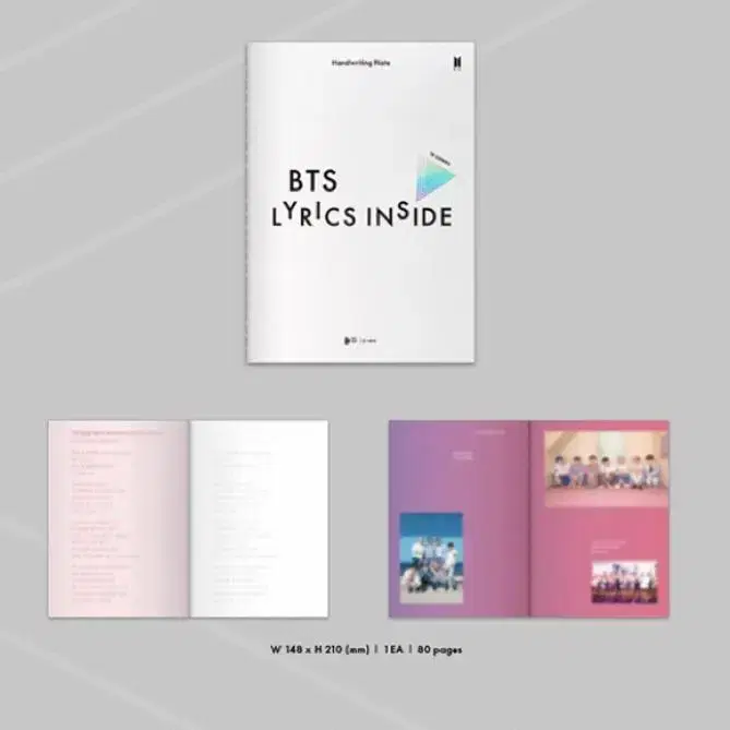 BTS Lyrics Inside 방탄소년단 가사집