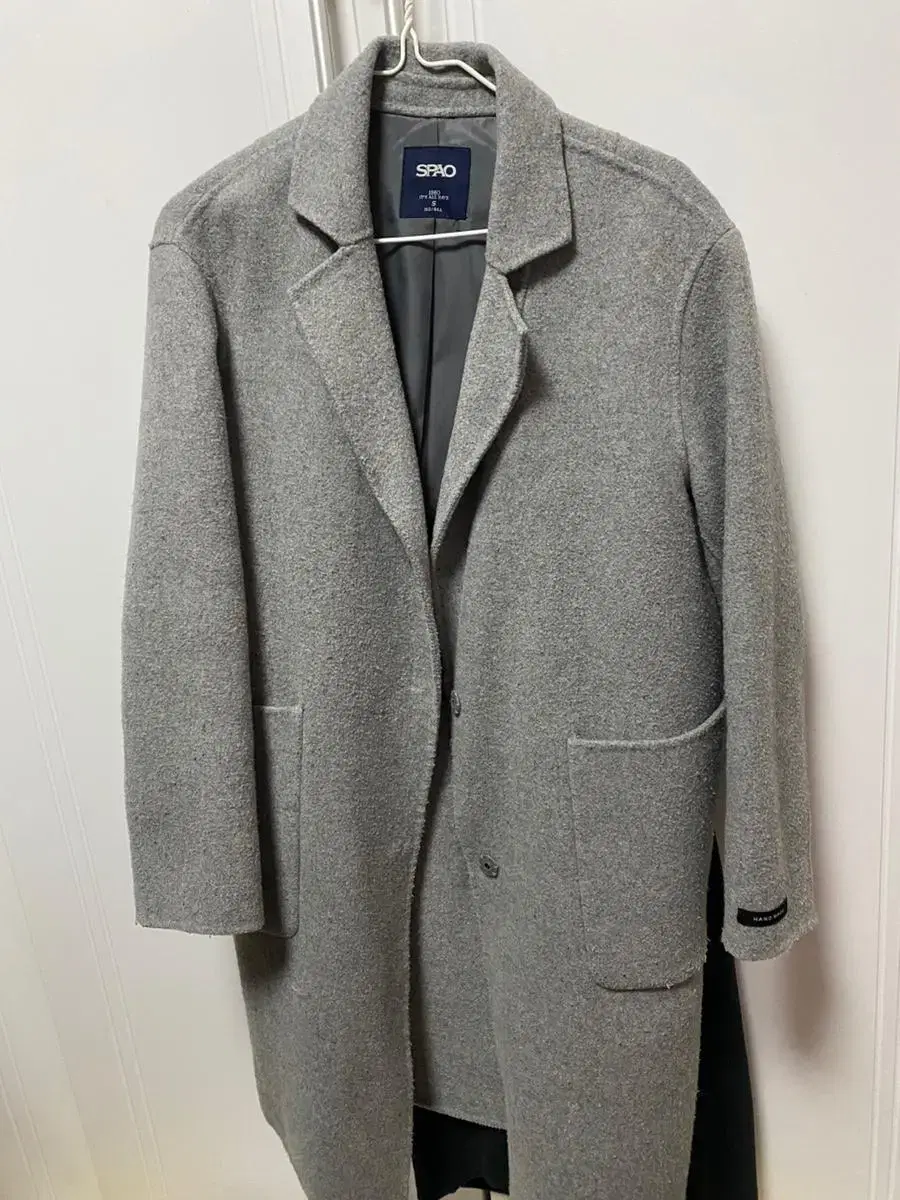 Spao gray handmade coat