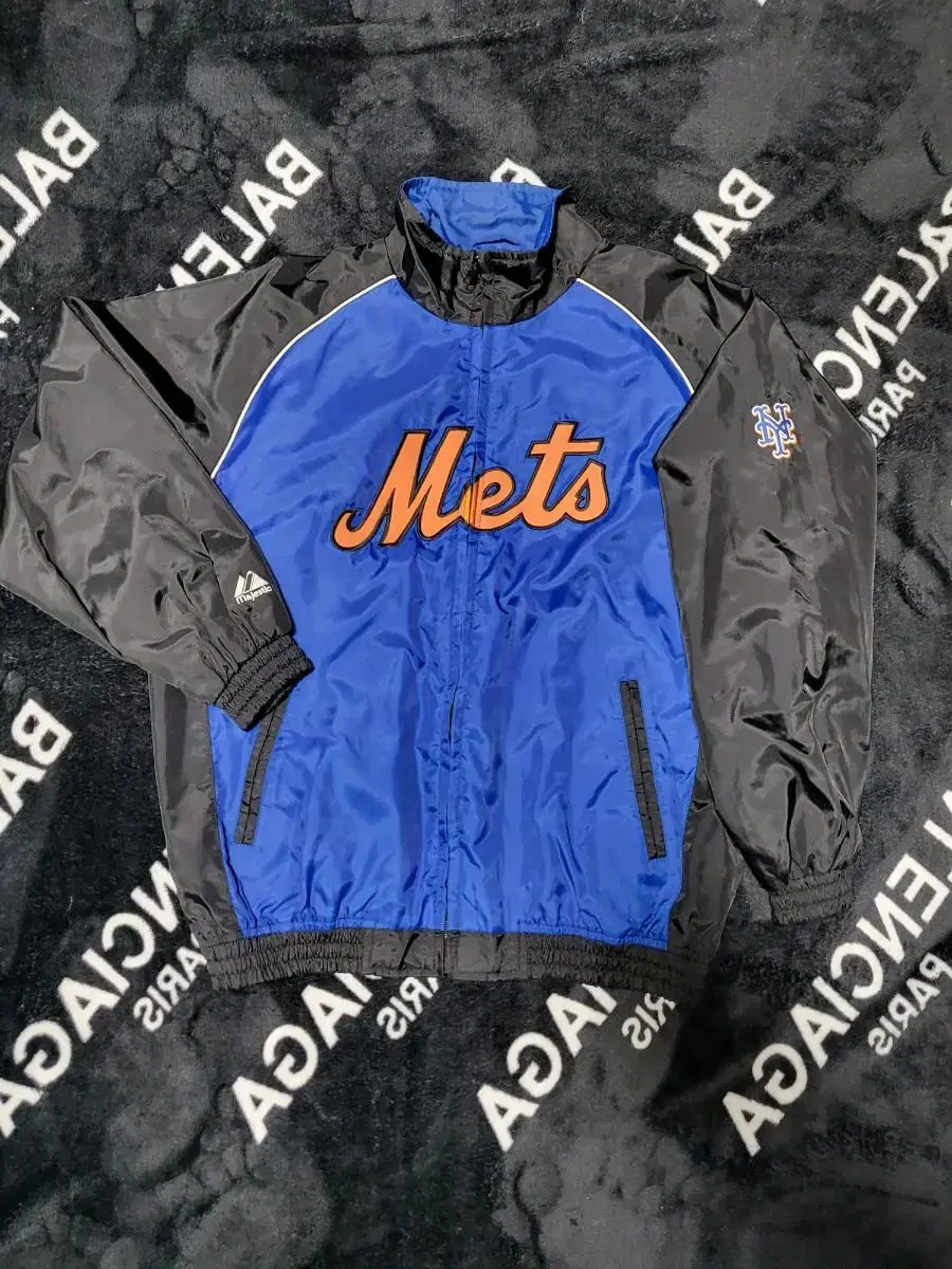 M) 마제스틱 MLB NY Mets 바람막이