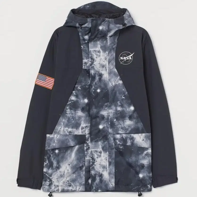 h&m nasa 나사 발수 자켓