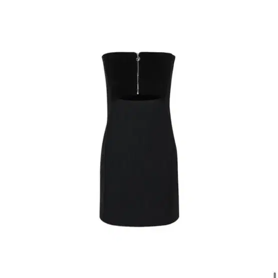 유즈 yuse FUR CUT OUT SLIM TUBE DRESS TOP