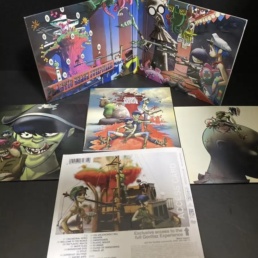 고릴라즈-Plastic Beach Exp. Edition 미개봉CD