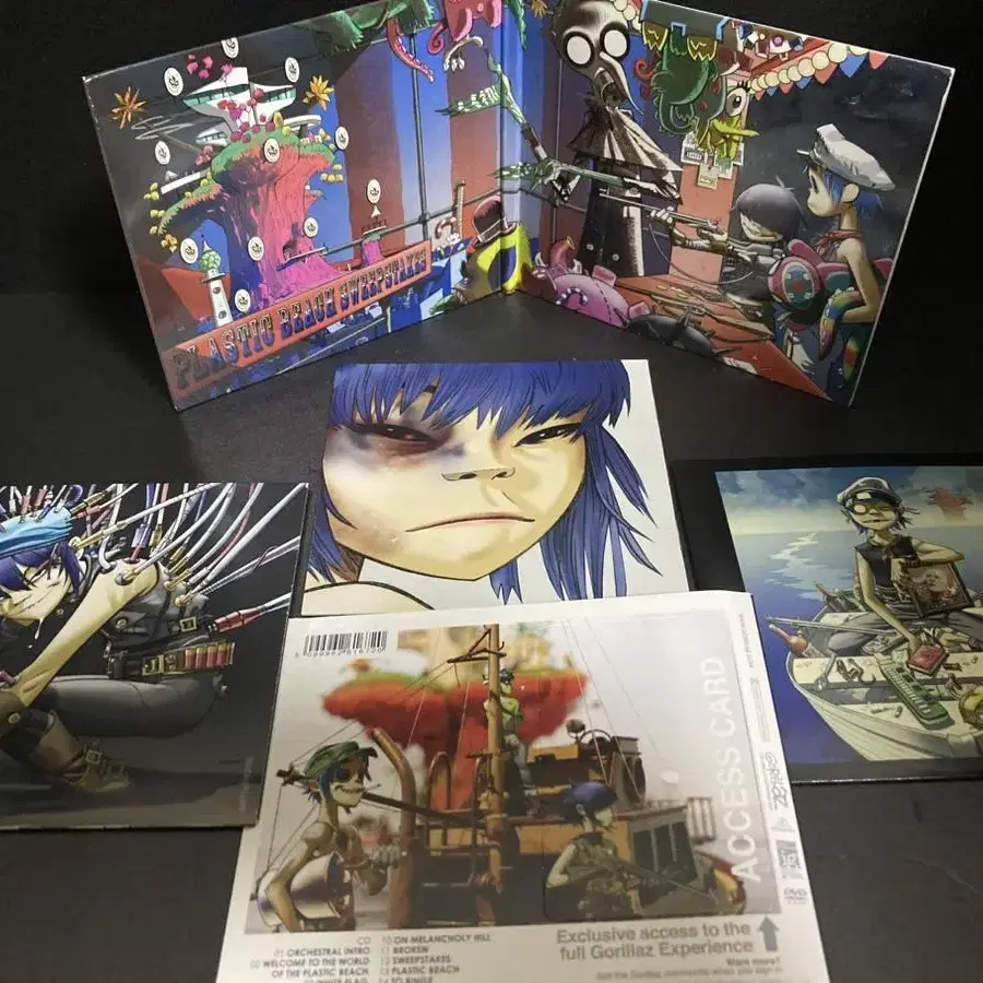 고릴라즈-Plastic Beach Exp. Edition 미개봉CD