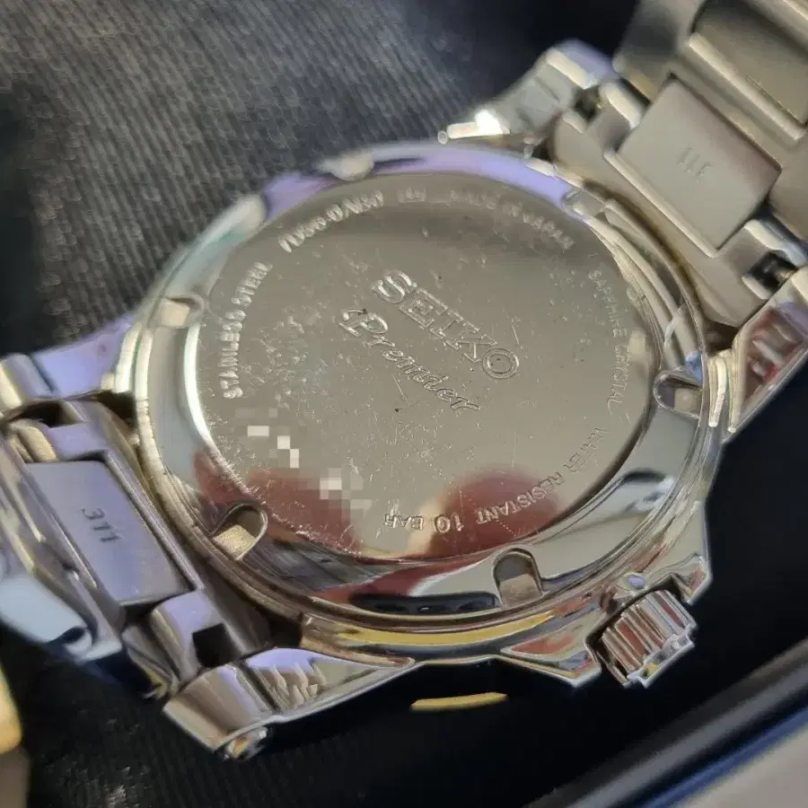 [SEIKO Premier] 세이코 프리미어 키네틱 퍼페츄얼 블랙