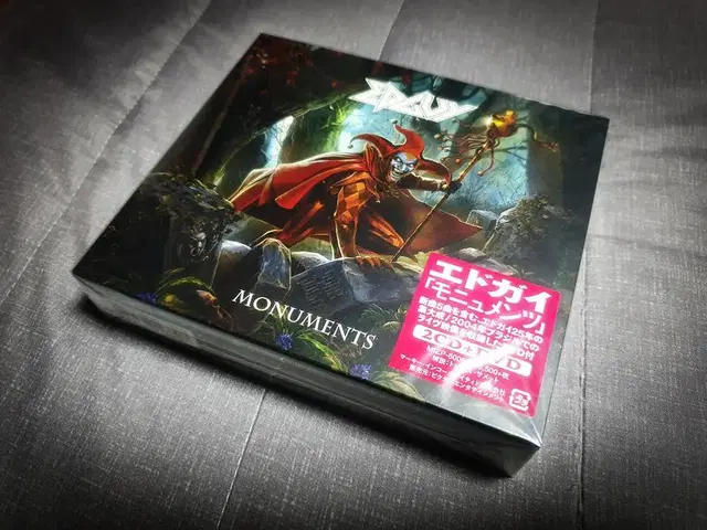 Edguy - Monuments [2CD+DVD 일본반 신품]