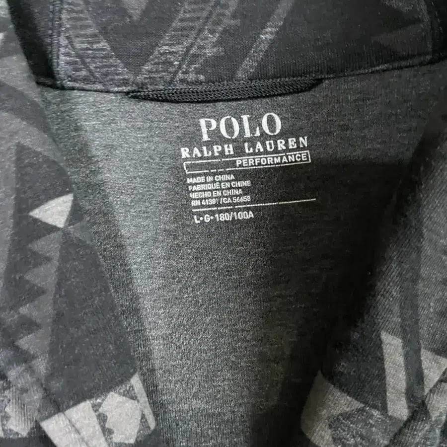 polo 폴로 becon printed 숄카라 가디건