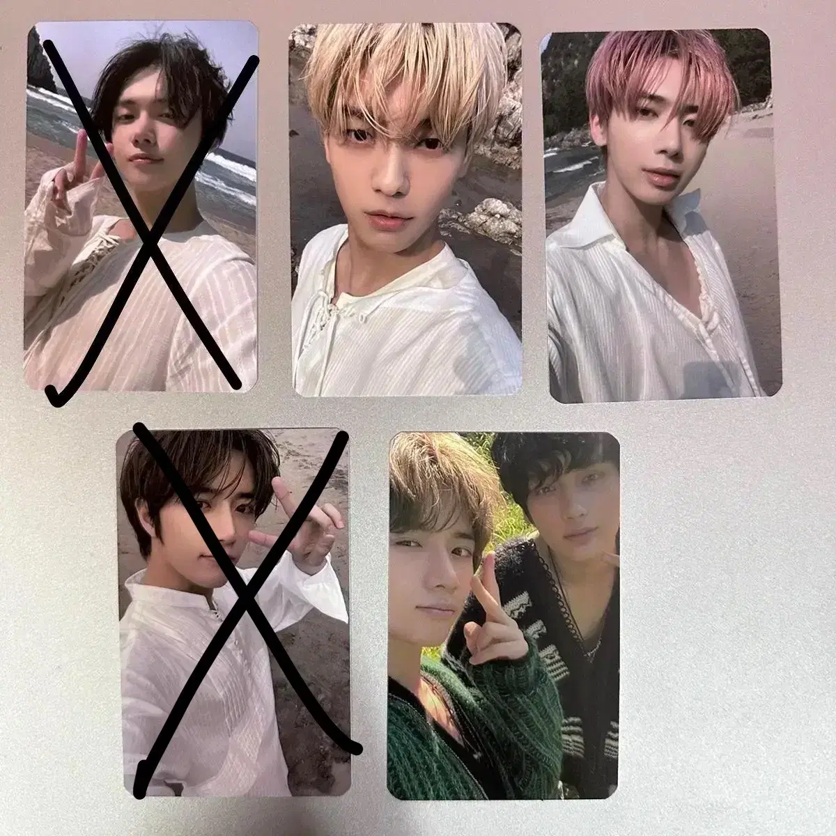 (price drop) txt temptation soundwave ld soobin beomgyu taehyun units photocard wts