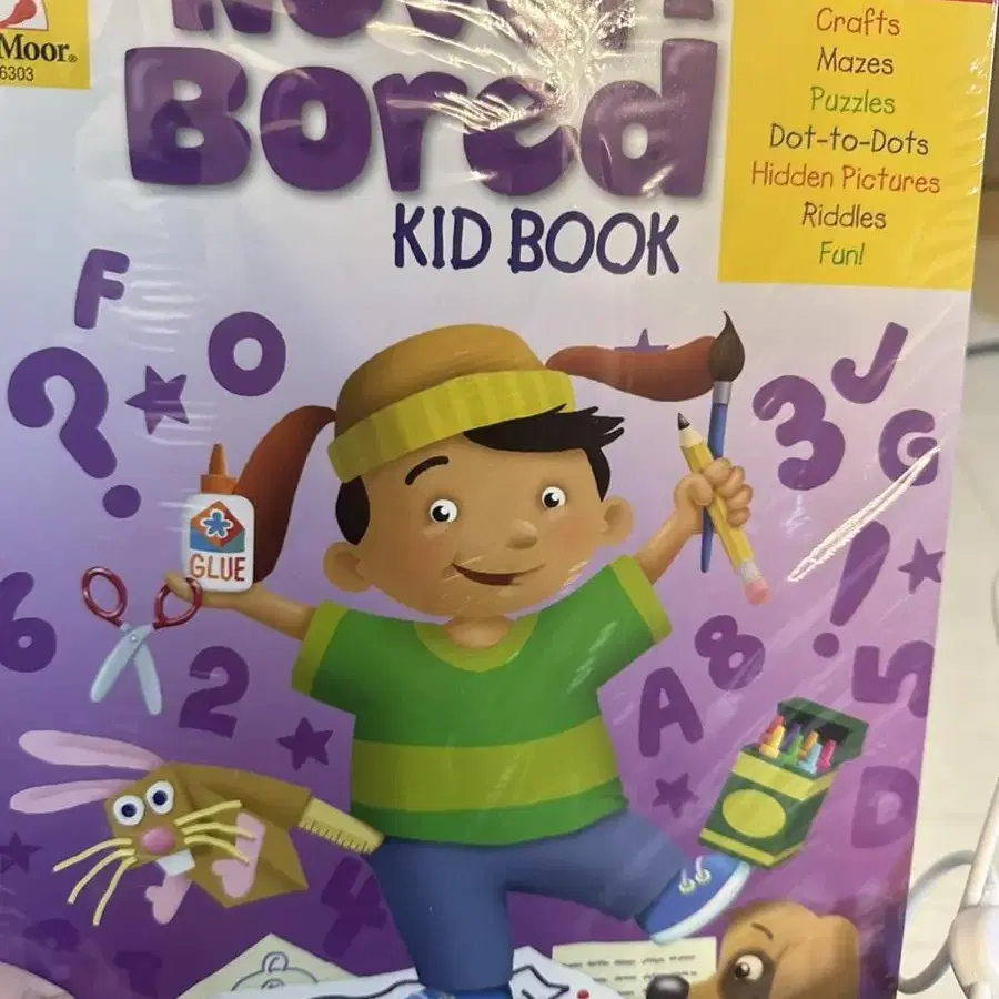 Never bored kid book age 5-6 2권