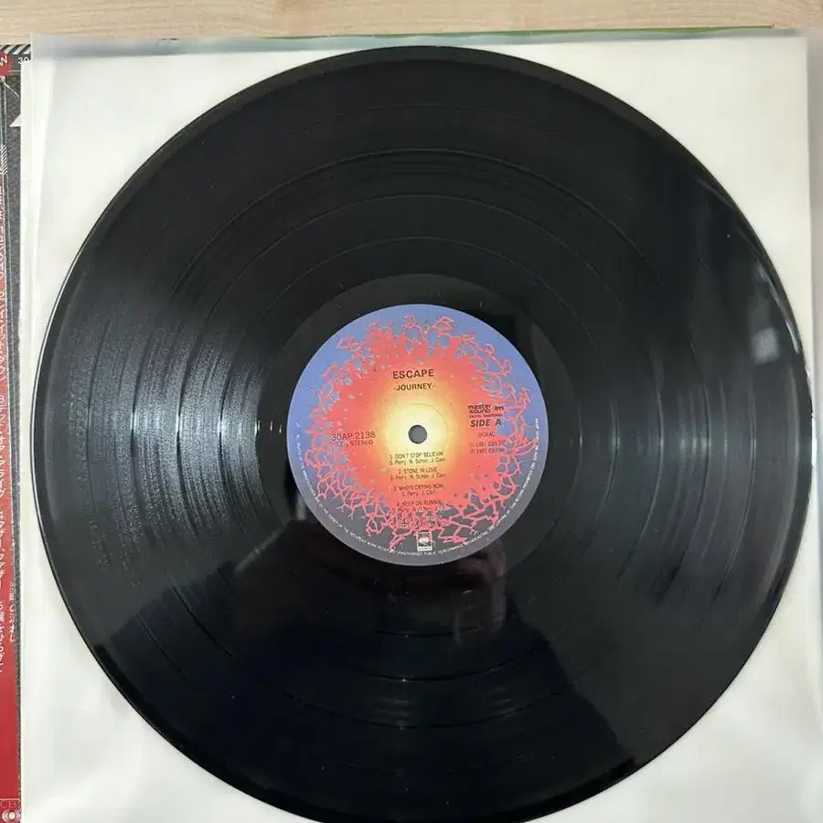 일본반 Journey Escape 저니 LP 고음질반 1981