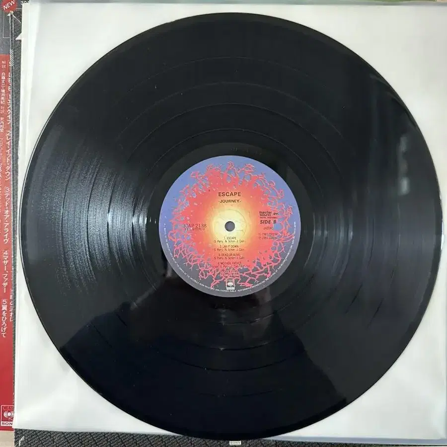 일본반 Journey Escape 저니 LP 고음질반 1981