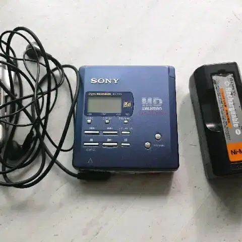 SONY MD워크맨 MZ-R55 소니 포터블MD플레이어 WALKMAN