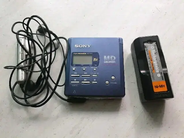 SONY MD워크맨 MZ-R55 소니 포터블MD플레이어 WALKMAN