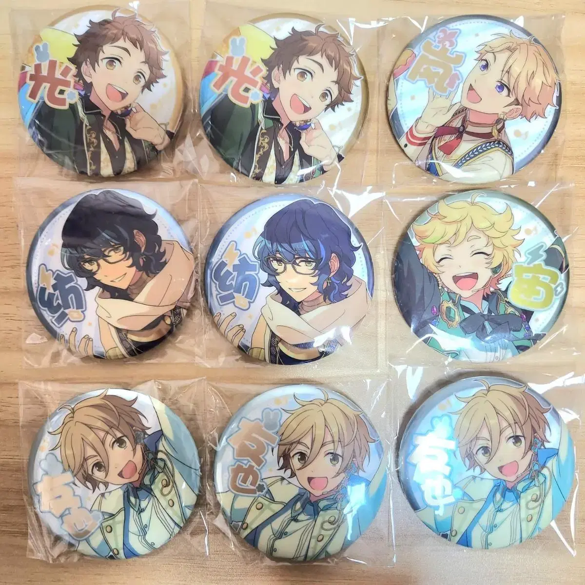 Anstar SoloistsBadge Mitsuru Tomoya Tsumugi sora Arashi