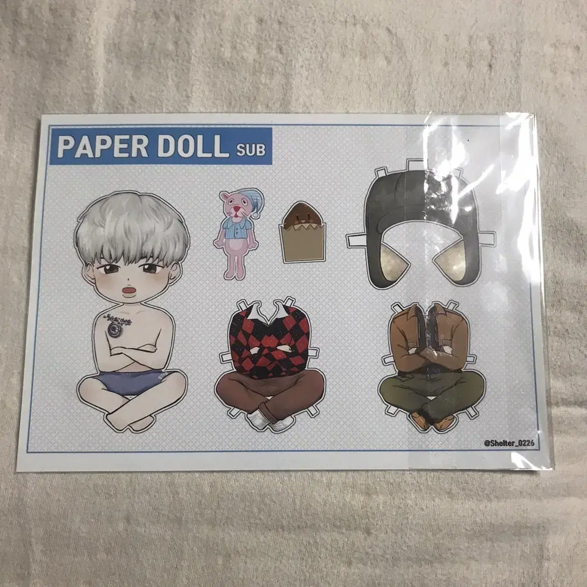 Lee Changsub Paper Doll + Dressing Up