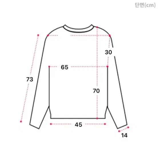 알파카 니트 그레이