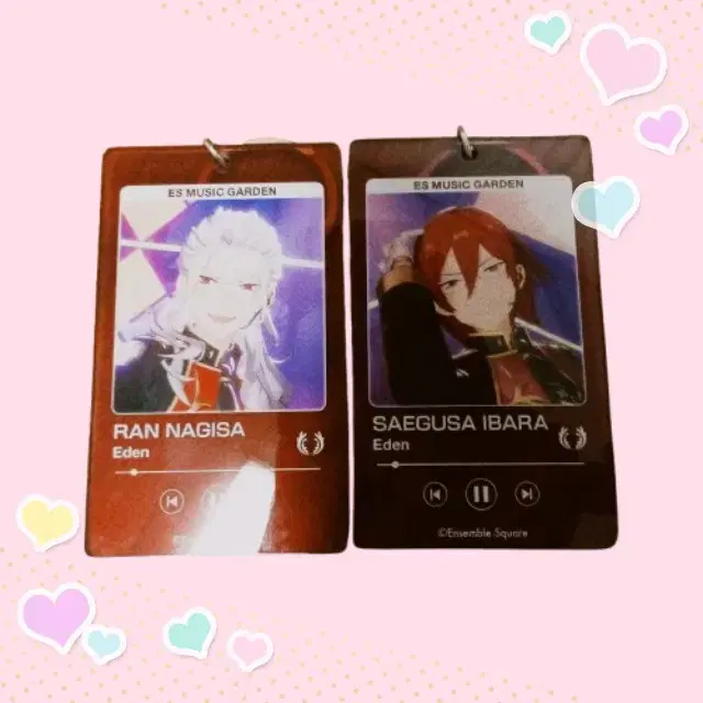 Bulk Ensemble Stars Anstaran Nagisa Saegusa Ibara Musician Eden Champ Keyring