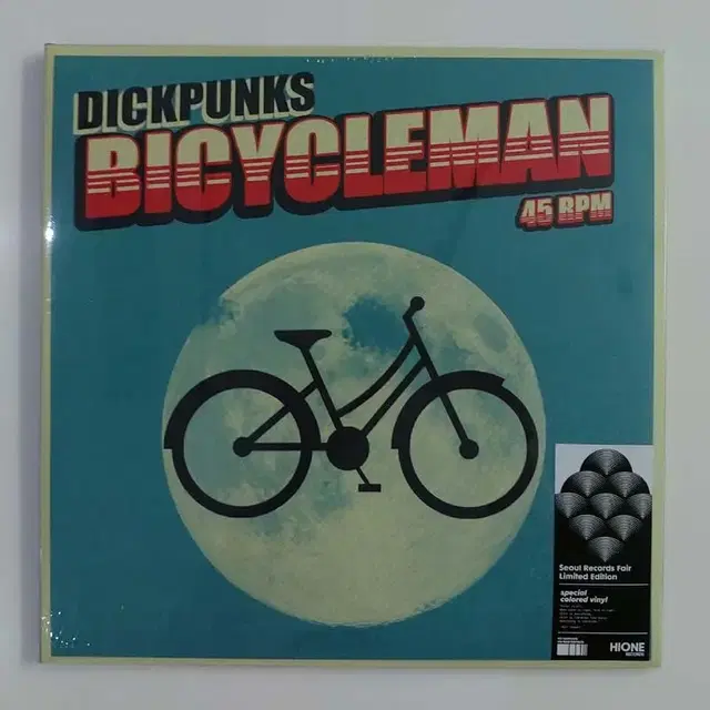 LP 미개봉 500장한정반 딕펑스 BICYCLE MAN