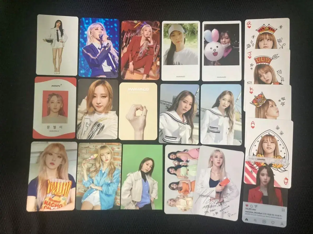 Mamamoo moonbyul photocard in bulk