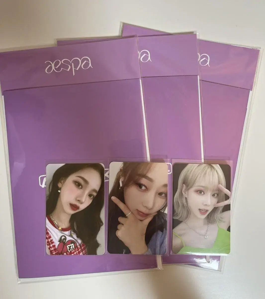 aespa fanmeeting articketsphotocard