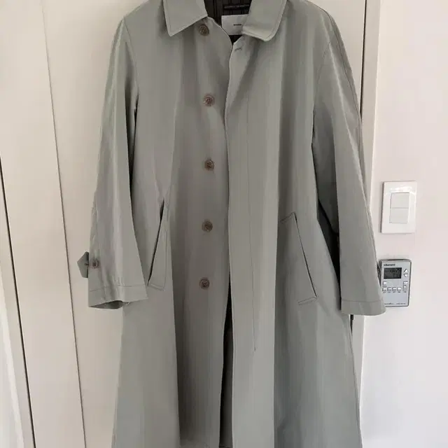 비이커 - Semi Oversize Mac Coat - Khaki