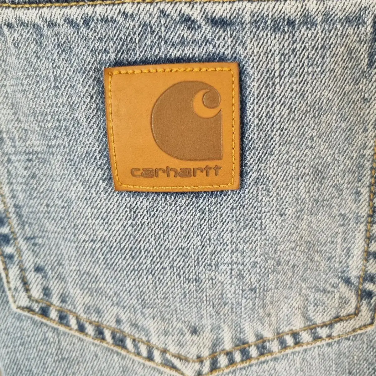 carhartt wip 칼하트윕 데님 청바지 팬츠