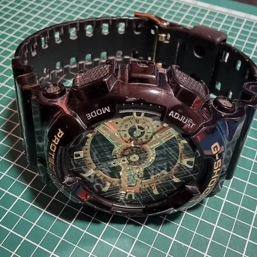 지샥 흑곰 G-SHOCK GA-110GB-1A 빅페이스 시계 남여공용