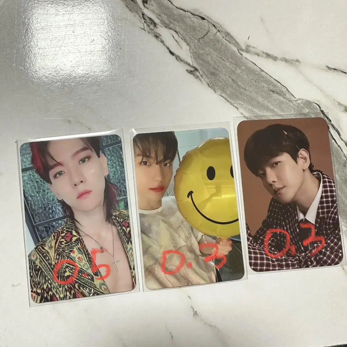 baekhyun photocard yangdo kokobab balloon kyung sig photopack